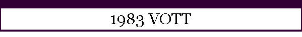 1983 VOTT